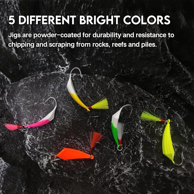 BTI-05B-069 Pompano Jigs with Teaser Hooks