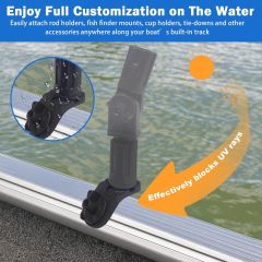 14A200150   Track Adapter for 45 degree Boat Mount