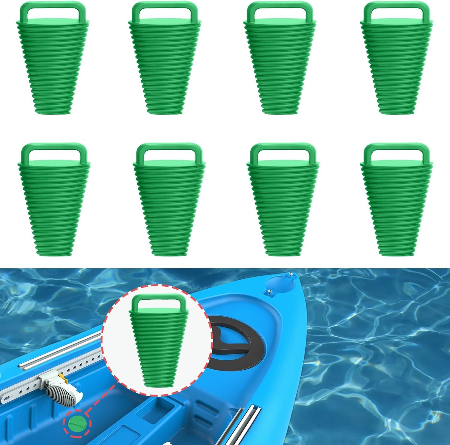 14A600101 Kayak Scupper Plugs Kit