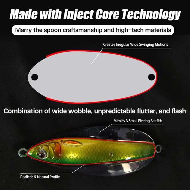 BTI-05B-001 Realistic Jigging Spoon