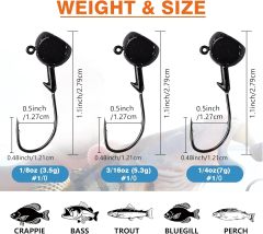 BTI-08B-414 Stand-Up Head Jigs