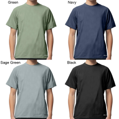 BTI-11E-1021 Solid Color Short Sleeve shirt Solona