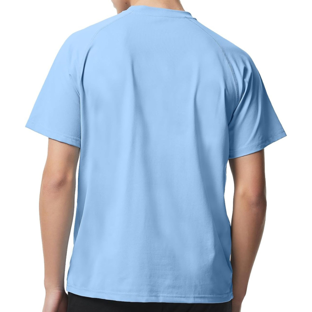BTI-11E-1021 Solid Color Short Sleeve shirt Solona