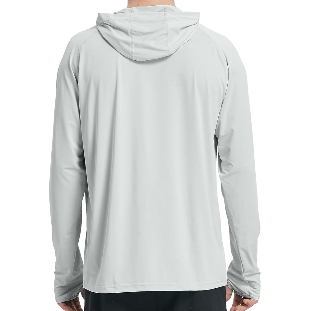 BTI-11E-1016B Solid Color UPF 50+ Hoodie