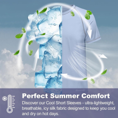 BTI-11E-1030 Short Sleeve Rash Guard T-shirt Contrast Stitching