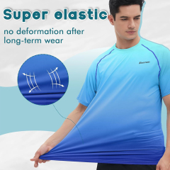 BTI-11E-1031 Short Sleeve Rash Guard T-shirt Spectrum Fade