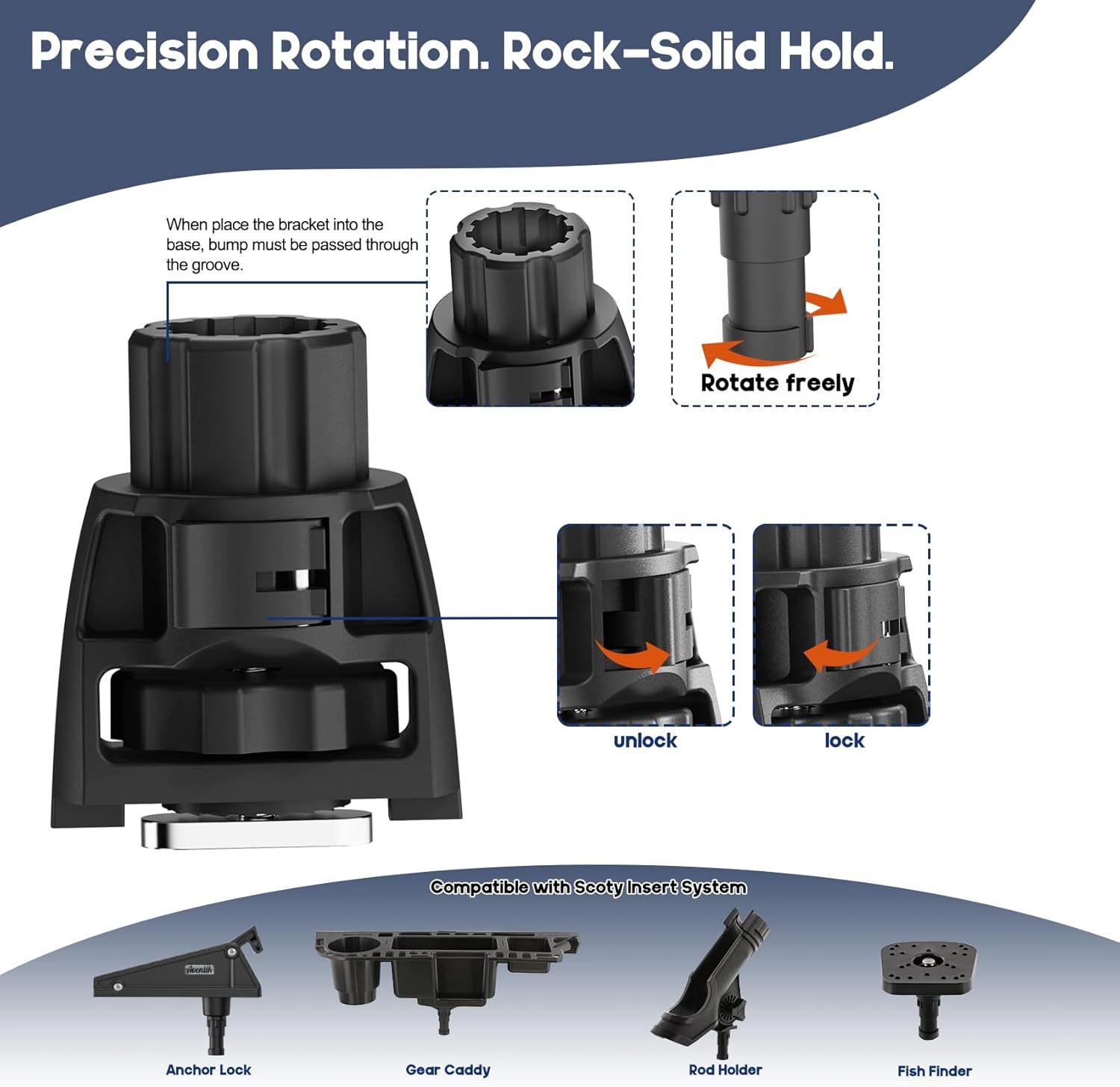 BTI-14A-3009 38-8 SelfLock Track Adapter