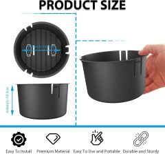 BTI-14A-1013 	 Kayak Hatch Bucket Container (2pcs per pack)