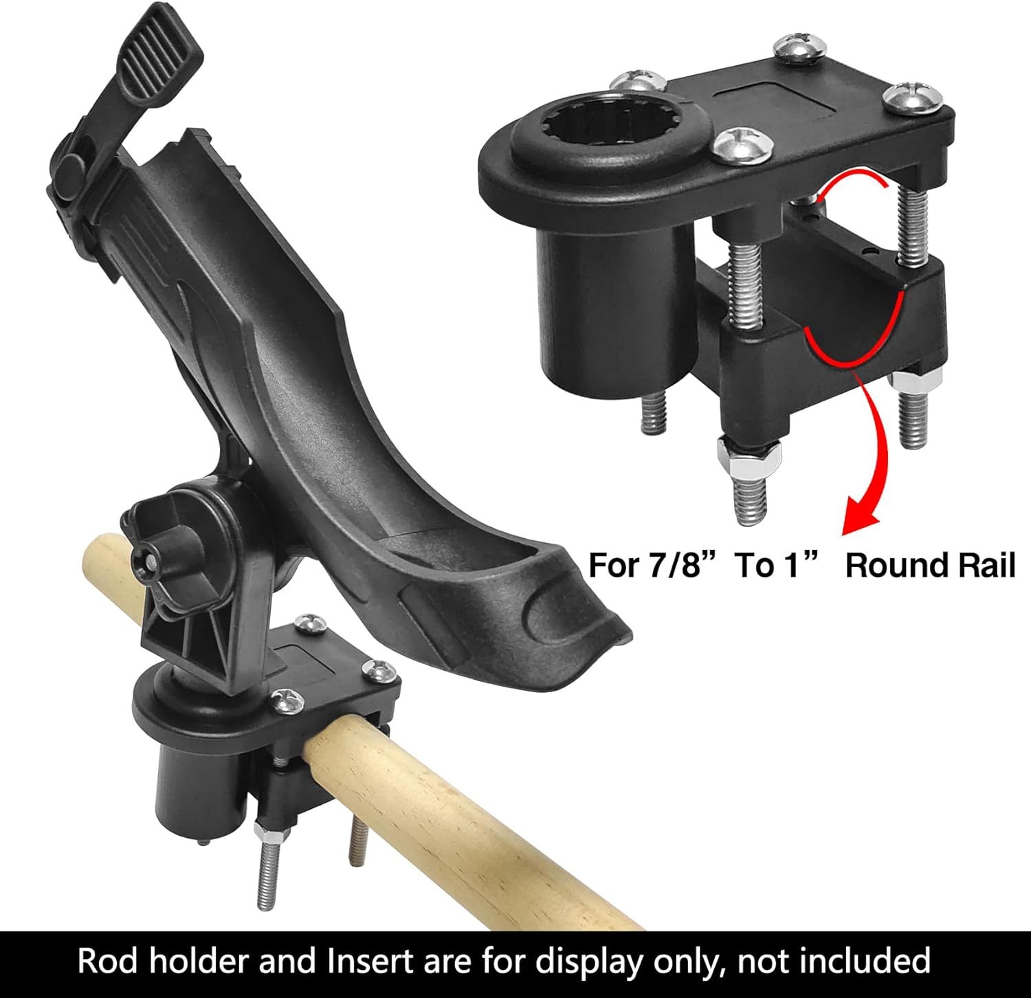 BTI-14A600110 Split Type Square/Round Rail Mount