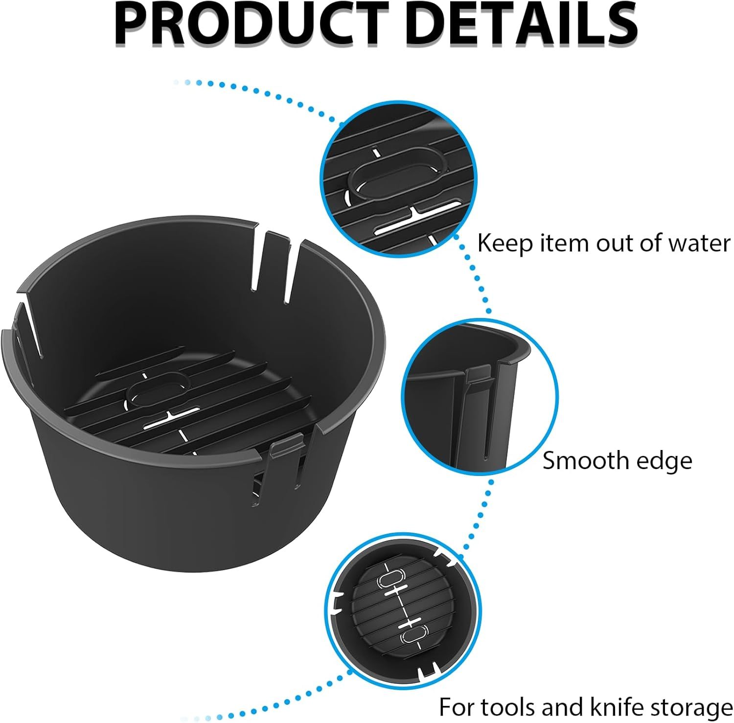 BTI-14A-1013 	 Kayak Hatch Bucket Container (2pcs per pack)