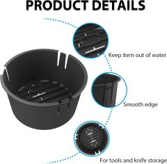 BTI-14A-1013 	 Kayak Hatch Bucket Container (2pcs per pack)
