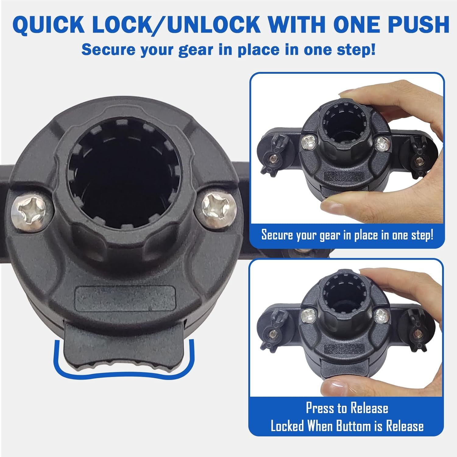 BTI-14A600141 45 Degree Gunnel Track Mount