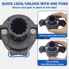 BTI-14A600141 45 Degree Gunnel Track Mount