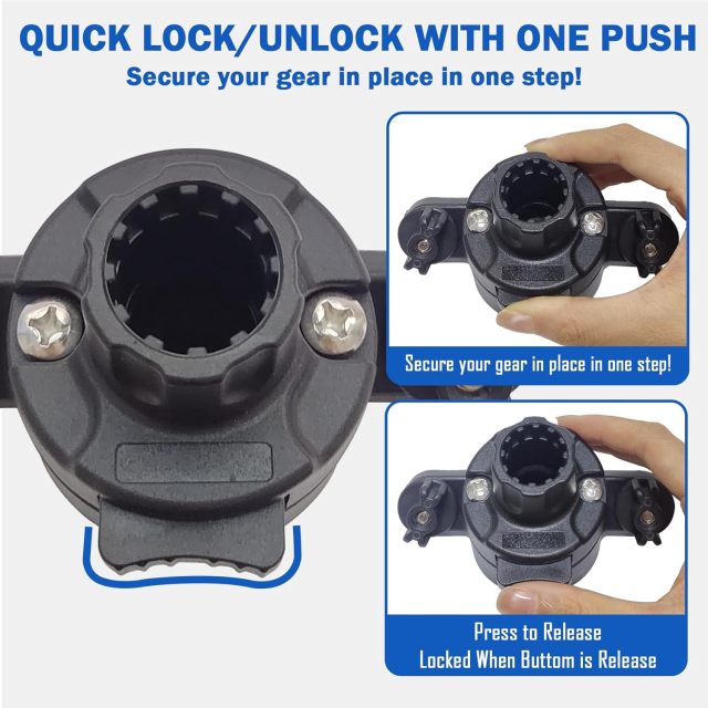 BTI-14A600141 45 Degree Gunnel Track Mount