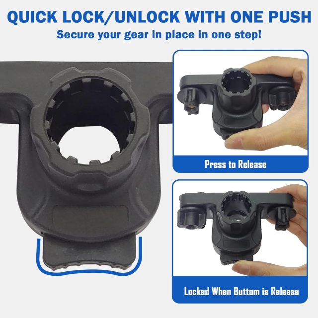 BTI-14A600142 90 Degree Gunnel Track Mount