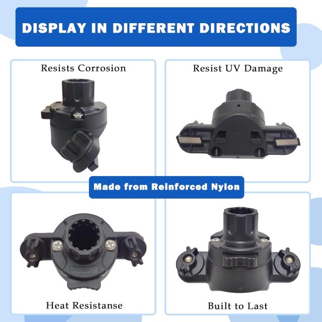 BTI-14A600141 45 Degree Gunnel Track Mount