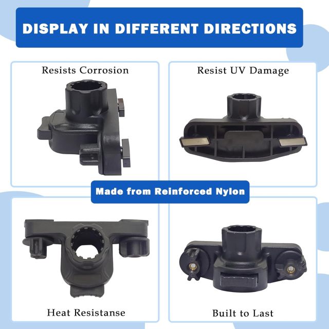 BTI-14A600142 90 Degree Gunnel Track Mount