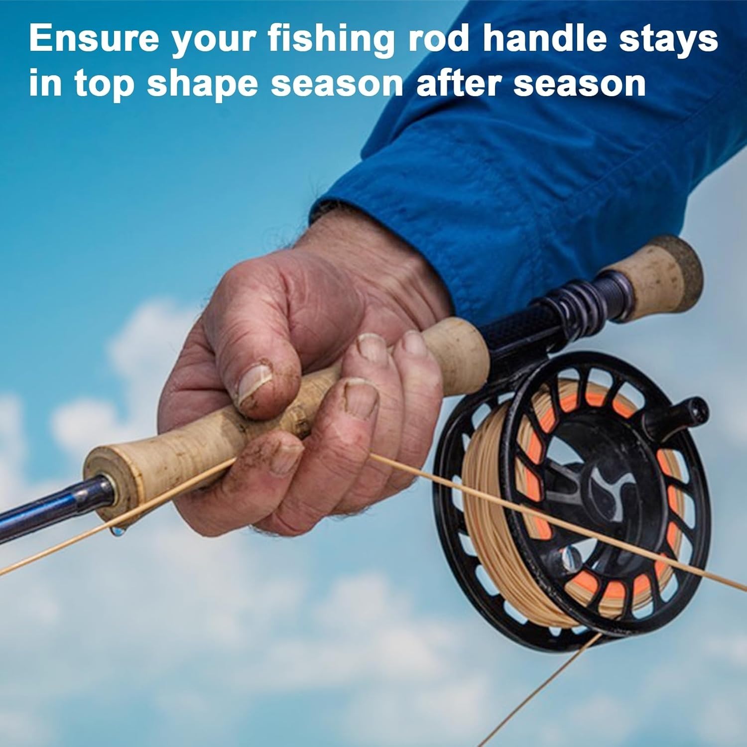 Cork Sealer Waterproof & Protect Cork Rod Handles from Drying Cracking & Flaking