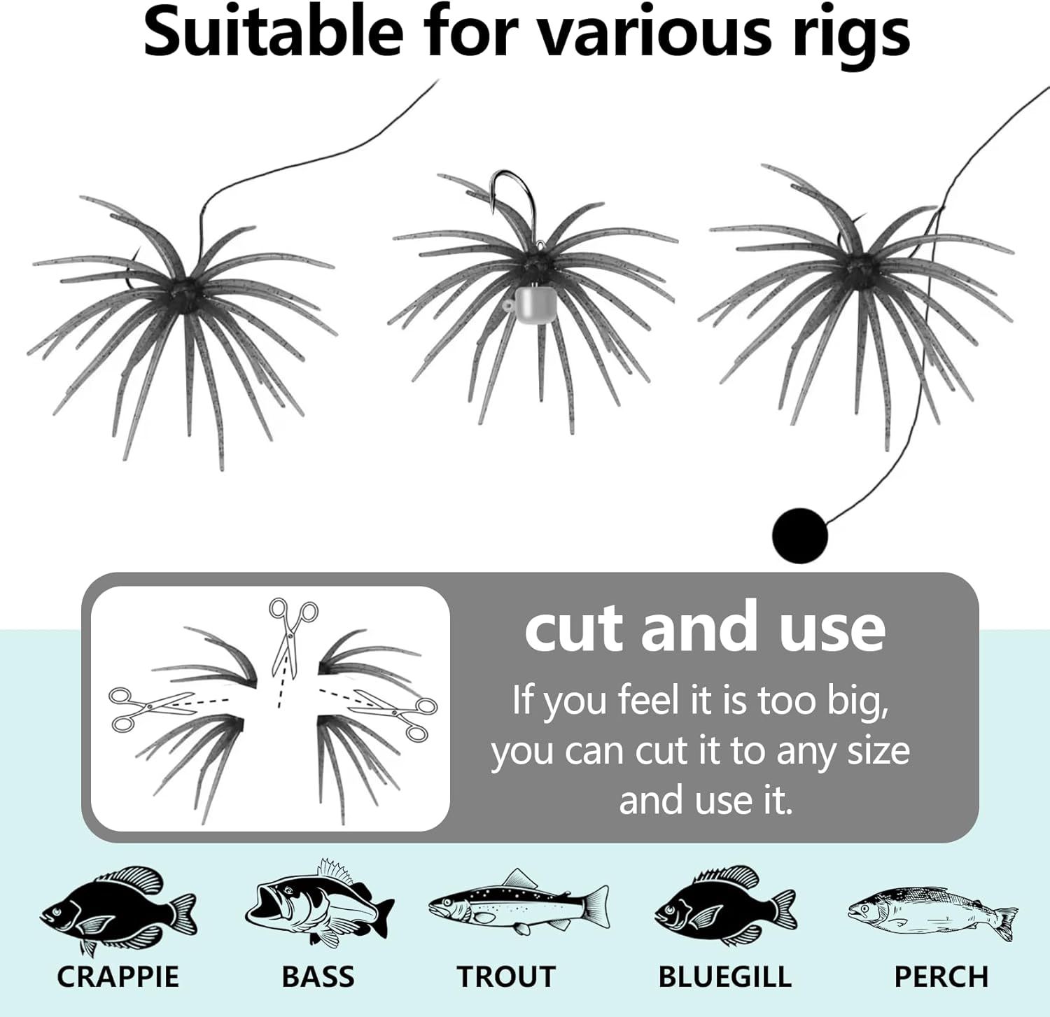 BTI-05D-095 Floating Sea Urchin Soft Bait