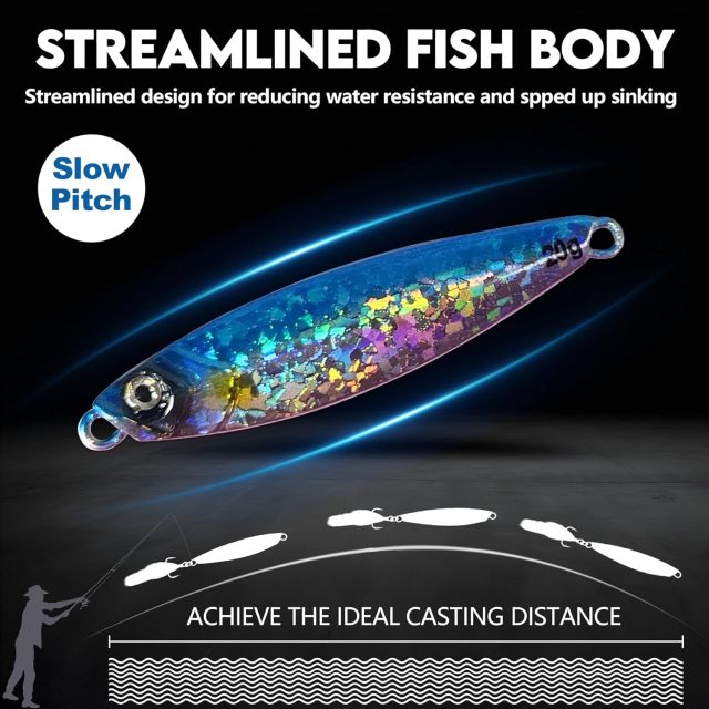 BTI-05B-100 Metal Jigging Spoon