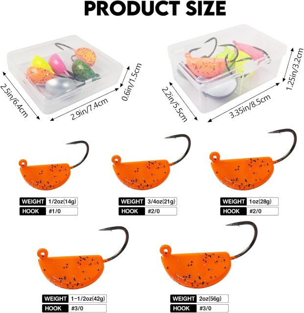 BTI-08B-424 Sheepshead Jigs