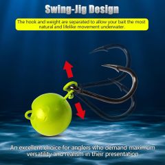 BTI-08B-423 Swing Sheepshead Jigs