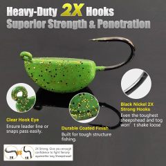 BTI-08B-424 Sheepshead Jigs