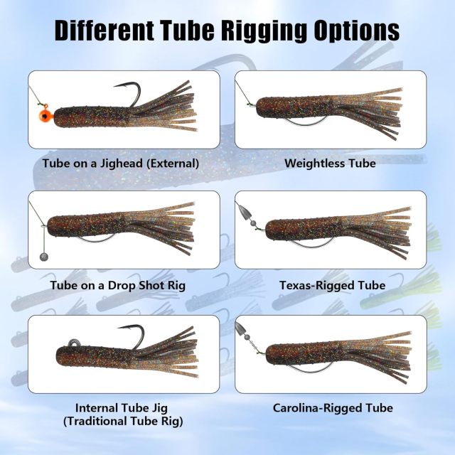 BTI-05D-096 Soft Lure for Tube Jig Heads