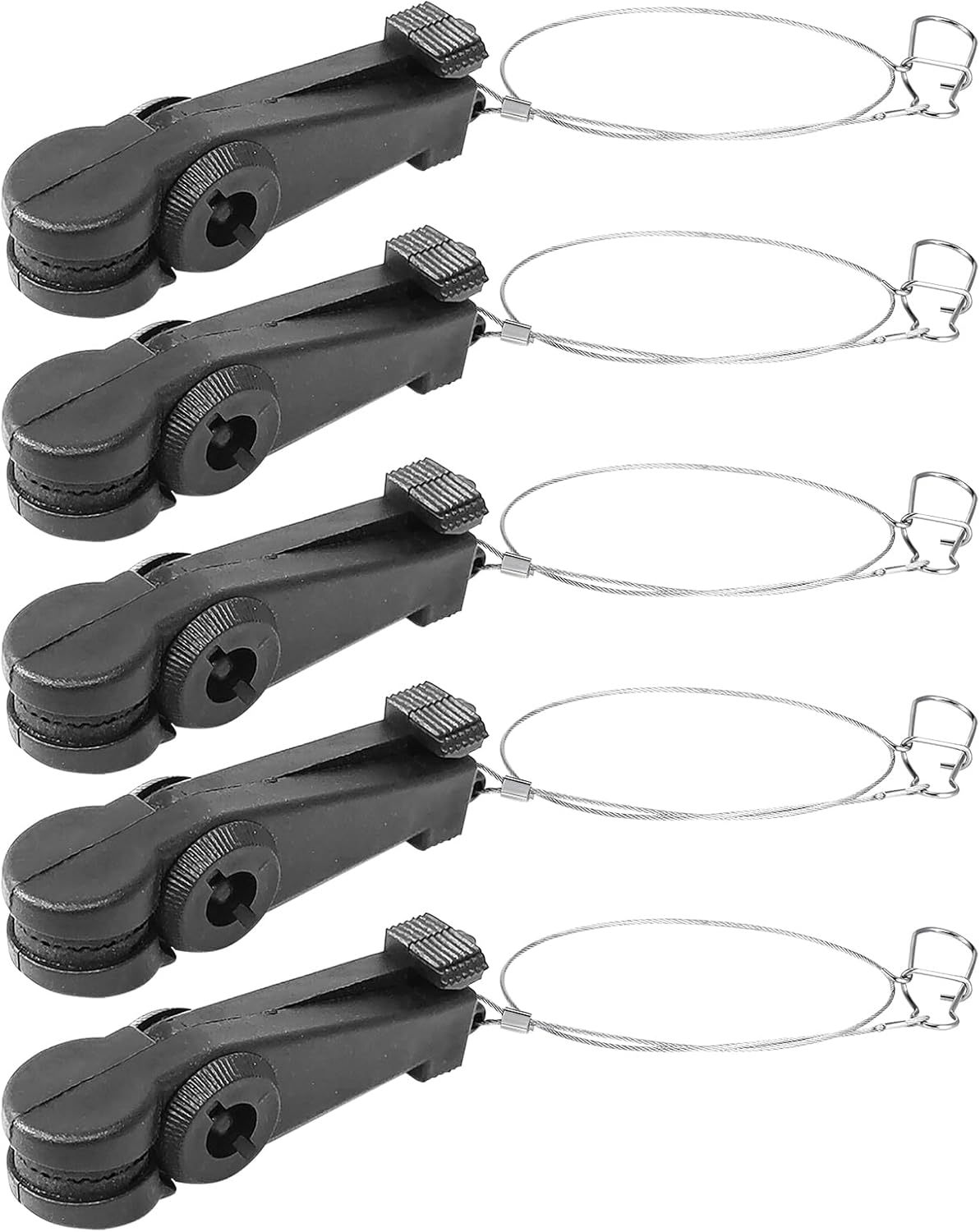 BTI-12D-007 Fishing Downrigger Line Release Clips with Leader Snap