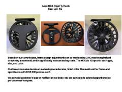 Alum Fly Reel Customer Service, Graphite Fly Reel Customer Service