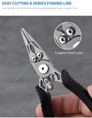 BTI-09E-1205 Mini Stainless Steel Pliers with tungsten cutter