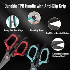 BTI-09E-1204 6" Braided Scissors