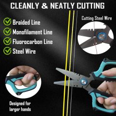 BTI-09E-1204 6" Braided Scissors