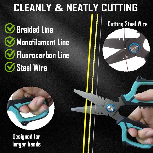 BTI-09E-1204 6" Braided Scissors