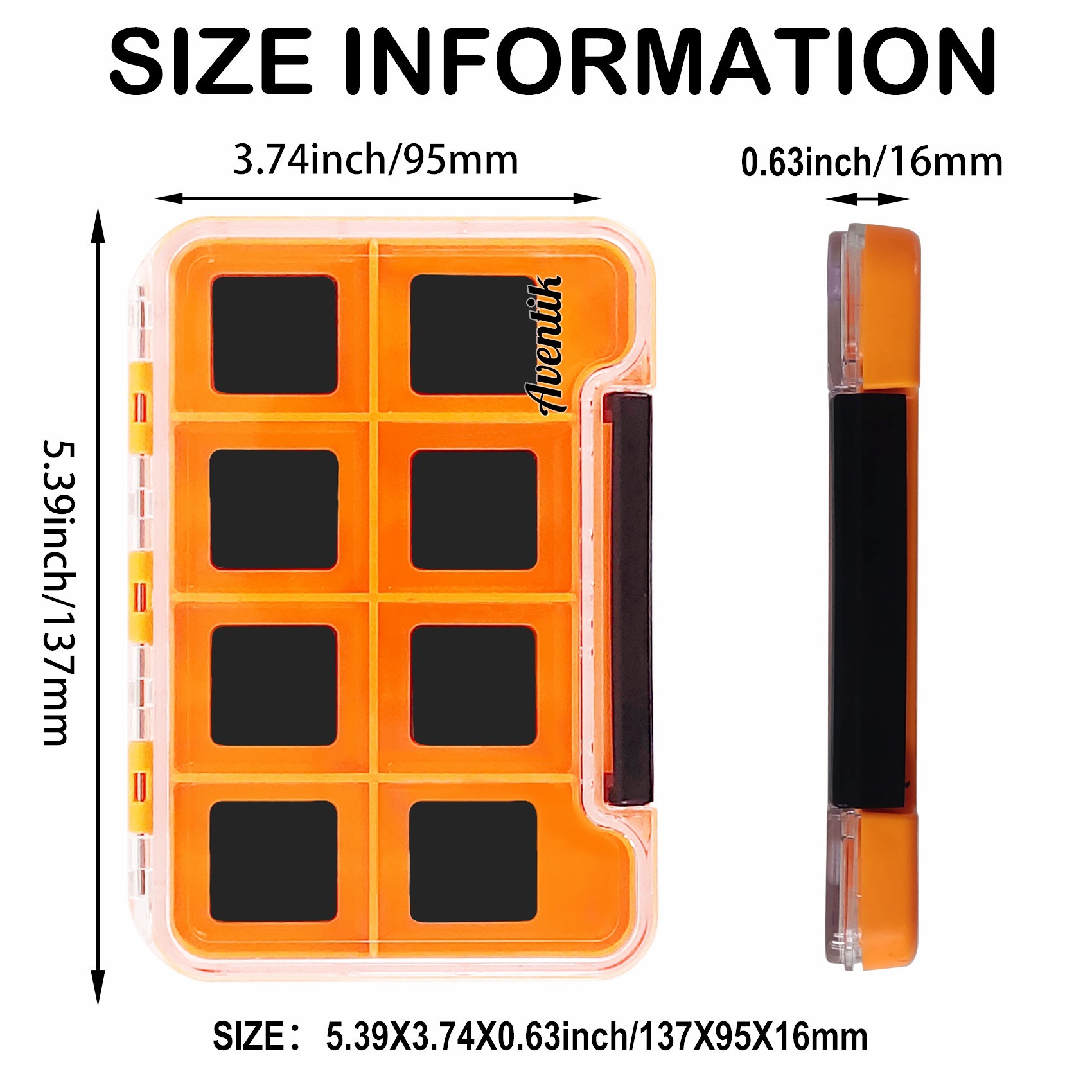 BTI-09A-HB0458C Special offer super slim waterproof with 8 magnetic board compartments