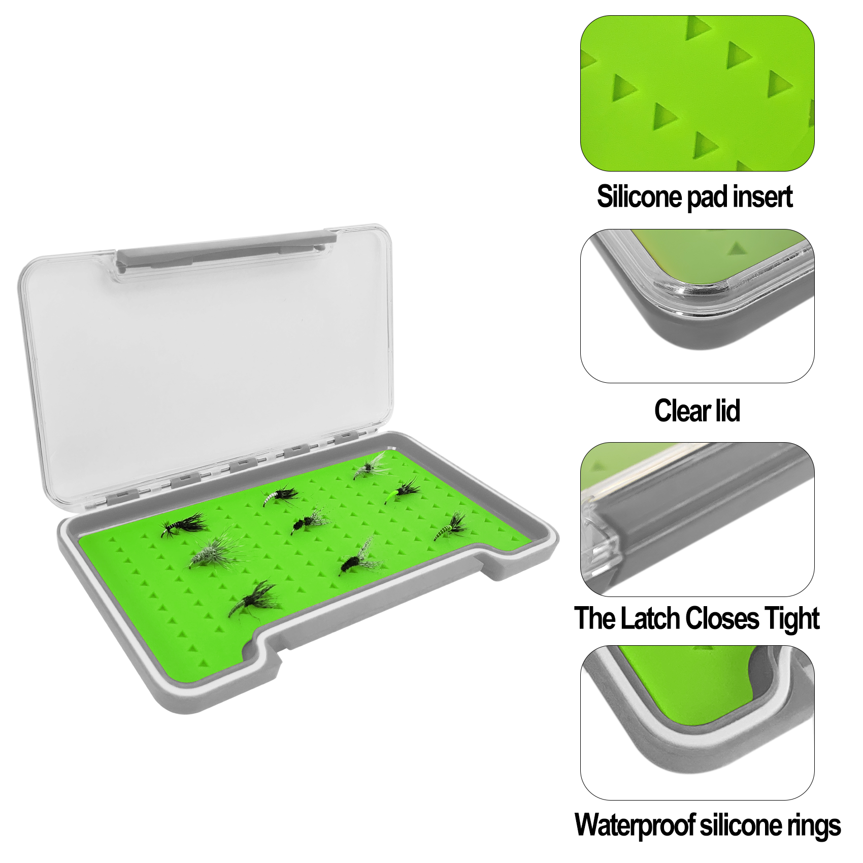 09A-HB048 Special offer super slim waterproof silicone box