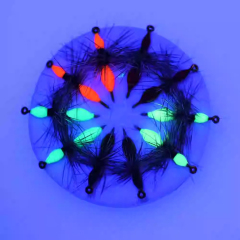 BTI-09D-1118 Fluorescent & Luminescent Fly Tying Threads