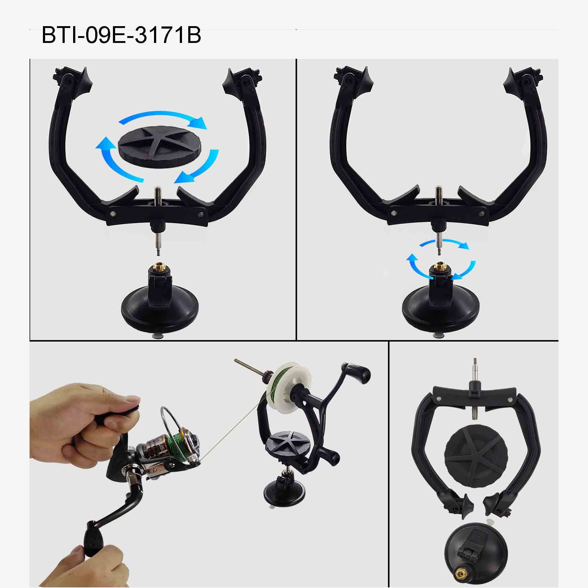 BTI-09E-3171B-C Fishing line Spooling Station