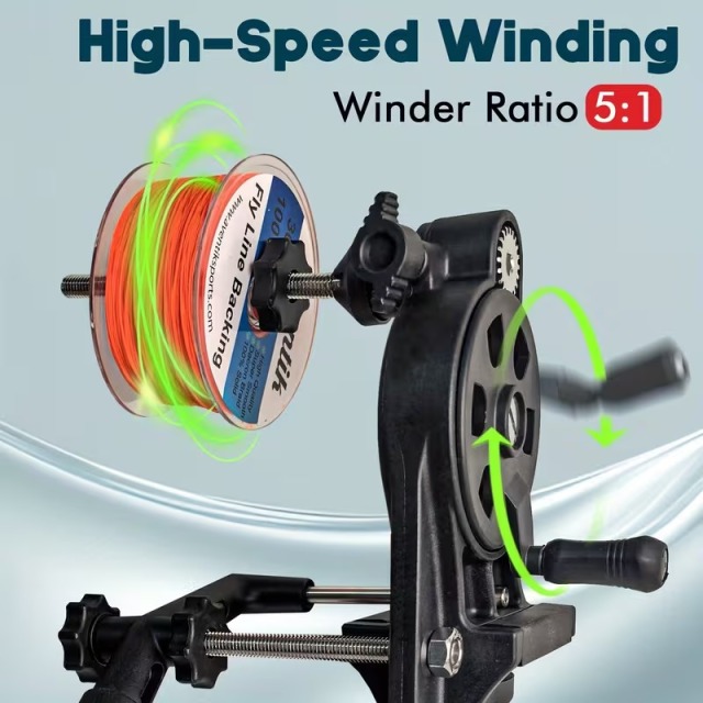 BTI-09E-3171C Fishing Line Spooler with Unwinding Function