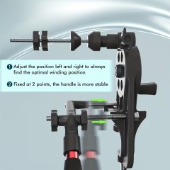 BTI-09E-3171C Fishing Line Spooler with Unwinding Function