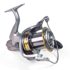 02C-BG Size 9000–12000 4.1:1 Gear Ratio 8+1 Ball Bearing Graphite Body CNC Aluminum Spool Surf Fishing Reel