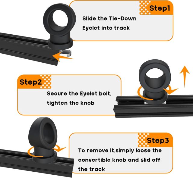 BTI-14A-2015 Nylon Kayak Eyelet 6 packs