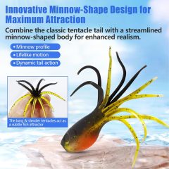 BTI-05D-099 Crappie Jigs Kit with Tube Baits