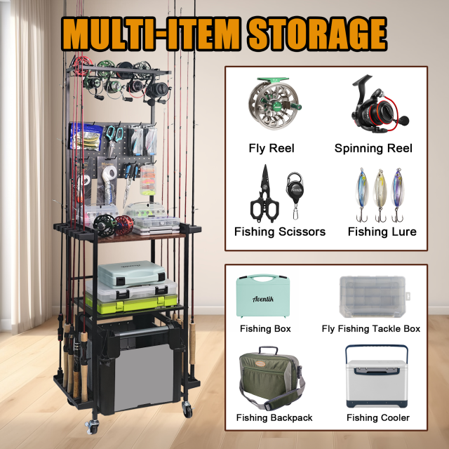 Fishing Rod Holders For Garage