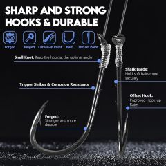 BTI-05B-071 Hand-Tied Walleye Rigs