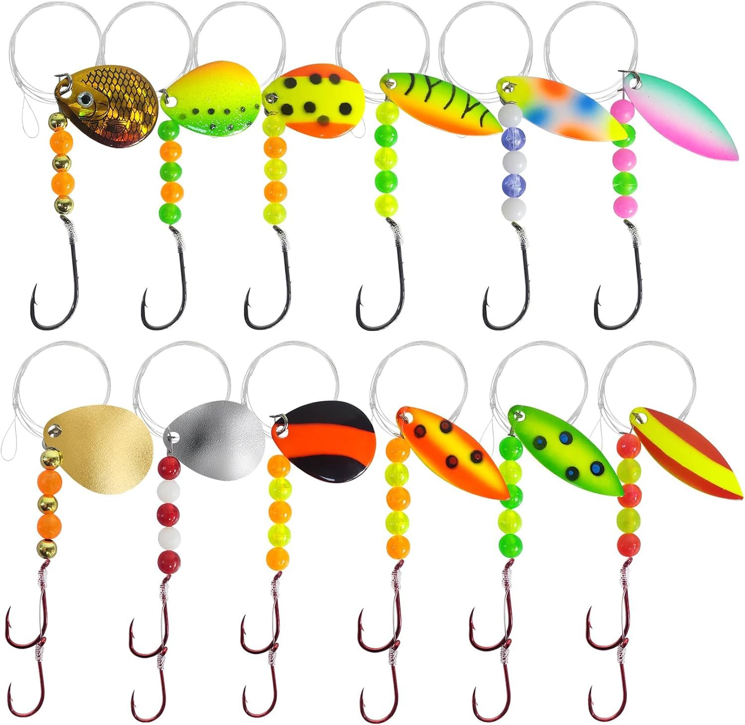 BTI-05B-071 Hand-Tied Walleye Rigs