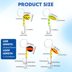 BTI-05B-071 Hand-Tied Walleye Rigs