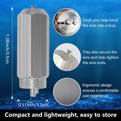 BTI-05H-003 Mini Anti-Slip Aluminum Twist Fishing Tool