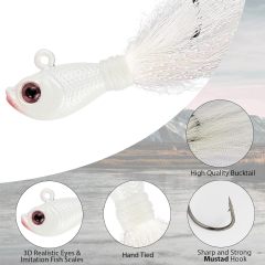 BTI-08B-427 Saltwater Bucktail Jigs