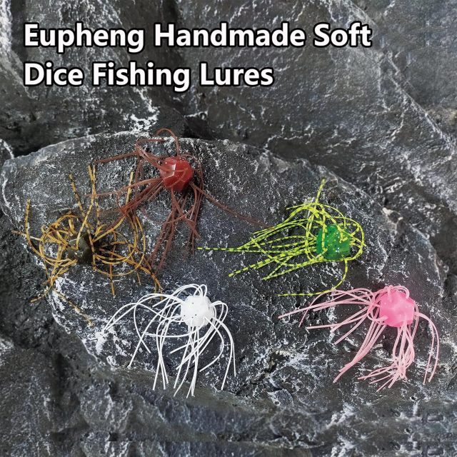 BTI-05D-101 Soft Dice Fishing Lures